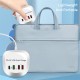 4 Ports Usb Charger Hub 40w Pd Qc3.0 Quick Charge Adapter Phone Charger for Iphone Xiaomi Samsung Huawei UK Plug
