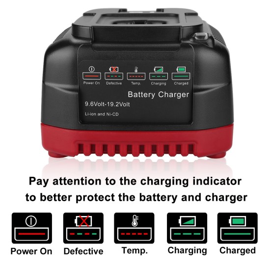 Carftsman 19.2V Charger Lithium Battery NiCd Battery Charger