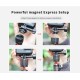Ulanzi Universal GP-4 Magnetic Quick Release Adapter Holder for GoPro8765 DJI Osmo Action Camera black