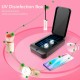 X2 UV Phone Wireless Charger Sterilizer Box Jewelry Phone Toothbrush Watch Cleaner Personal Sanitizer Disinfector black_X2