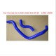 2pcs Silicone Radiator Hose For Honda Civic D15 D16 Eg Ek Ex 1992-2000 Blue Id 28mm blue_2pcs