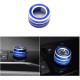 5pcs Center  Console  Knobs  Ac  Air  Conditioning  Button+audio+function+rear  Mirror  Knob  Cover Trim For Camry 2018 2019 2020 Blue