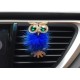 Car Air Freshener Perfume Holder For Car Outlet owl Auto Outlet Vent Perfume Clip white