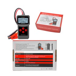 Micro-200 Pro Car Battery Tester 12V 3-220ah Battery Analyzer Charging Test Diagnostic Tool Grey