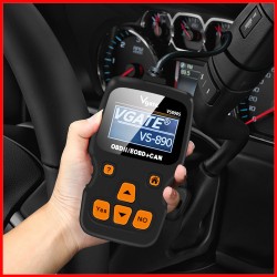Reading Card / Car Fault OBD2 Diagnostic Scanner Multi-language Supports for VGATE VS890S As shown
