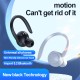 A1s Bluetooth Headset Hanging Ear In-ear True Stereo Wireless Sports Business Earphones Black