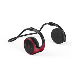 A23 Tws Wireless Earphones Bluetooth 5.0 Mini Sports Headphones 8d Surround Sound Music Headset FM Radio Red