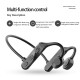 K69 Bone Conduction Bluetooth Headset Wireless Binaural Business Earphone Waterproof Sports Running Earbuds Green