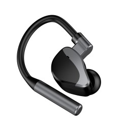 L15 Wireless Bluetooth 5.2 Earphones In-ear Touch Business Handsfree Earbuds Silver Gray
