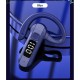 M26 Air Conduction Bluetooth Headset Digital Display Voice Control Answering Sports Business Earphone Blue