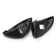 2pcs RearView Mirror Covers Caps ABS Wing Mirror Case Cover Carbon Look Cover