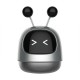 Car Perfume Cute Robot-shaped Solid Fragrance Incense Tablets Long-lasting Light Fragrance Ornaments space gray