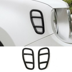 Lamp  Decorative  Cover Turn Light Trims Exterior Accessory For Jeep Renegade 2016-19 Black
