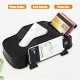 3-in-1 Portable Car Tissue  Box Simple Tissue Case Mobile Phone Holder Memory Card For Home Office Car Styling Accessories black