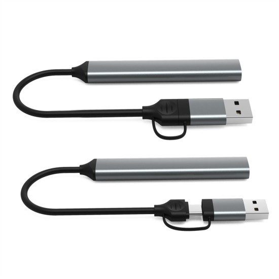 4-in-1 Type C Hub Docking Station Usb C To Usb3.0 Adapter for Notebook Laptop Computer Mobile Phone HC-77
