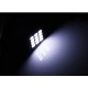 1 Pair Car Led License Plate Light Width Lamp Roof Reading Lights T10-1206-12smd Instrument Modified Light white light