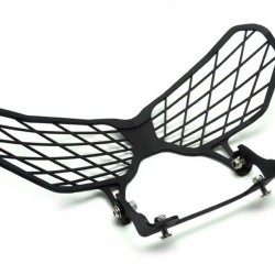 Motorcycle Modification Headlight Grille Guard Cover Protector for HONDA CRF1000L black