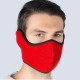 Winter Outdoor Ski Mask Cycling Warm Riding Mask Headgear Windproof Mask Ear Mask black_Free size