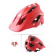 Bikeboy Bicycle Mountain Bike Helmet Riding Integrally Molded Bicycle Highway Men And Women Safe Accessories Equipment red_Free size