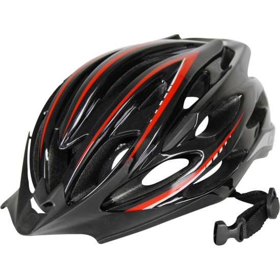 Breathable MTB Bike Bicycle Helmet Protective Gear Red black_Universal