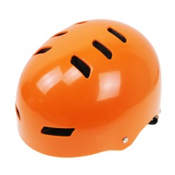 Skate Helmet Street Dance Extreme Sports Cycling Helmet Orange_M