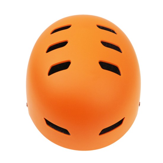 Skate Helmet Street Dance Extreme Sports Cycling Helmet Orange_S