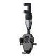 360 Degrees Rotatable Retractable Car Phone Holder Rearview Mirror Driving Recorder Bracket Black