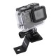 Aluminum Alloy Motorcycle Holder Mount for GoPro DJI Osmo Action Accessories Silver