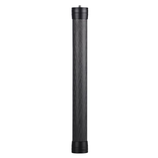 Carbon Fiber Extension Monopod Pole Rod Extendable Stick for Dji Moza Feiyu V2 Zhiyun G5 Spg Gimbal black