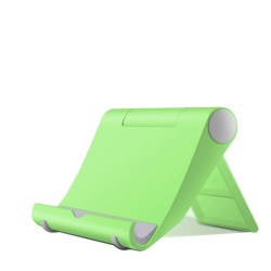Mobile Phone Tablet Stand Holder Support Portable Adjust Universal Plastic Stand - Green