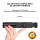 XT09 Tripod Stand Extendable 360° Rotation Self-timer Bluetooth Selfie Stick Monopod Foldable Live XT10 Mobile Phone Bracket XT09 pink