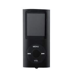 1.8-inch MP3 Player Music Playing Built-in FM Radio Recorder Ebook Player with Headphones USB Cable Blue