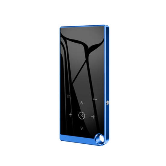 Bluetooth 5.0 Lossless MP3 Music Player 2.4-inch Screen Hifi Audio Fm Ebook Recorder MP4 Video Player Silver
