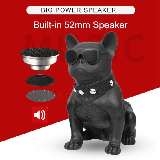 Bluetooth Speaker Wireless Speaker Subwoofer Multipurpose Computer PC Speaker MP3 Player black