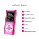 For IPod Style 32GB Portable 1.8in LCD MP3 MP4 Music Video Media Player FM Radio Portable Colorful MP3 MP4 Player Music Video red