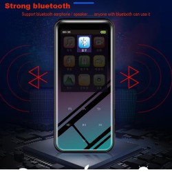 M15 MP3 Player 2.4 inch 4GB 8GB Music Playing with FM Radio Video E-book MP3 Player with Built-in Memory Bluetooth