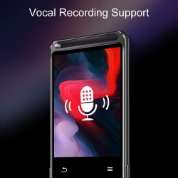 M6 Bluetooth-compatible Lossless Mp3mp4  Player 10 Brightness Setting Mp5mp6 Walkman Fm Radio Ebook Voice Recorder Support Tf Card 16G