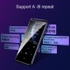 M6 Bluetooth-compatible Lossless Mp3mp4  Player 10 Brightness Setting Mp5mp6 Walkman Fm Radio Ebook Voice Recorder Support Tf Card 16G