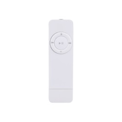 Usb In-line Card U Disk Duplicator Music Lossless Sound Music Media Mp3 Player Support Micro Tf-card White