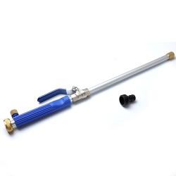 18" Aluminium High Pressure Power Car Washer Spray Nozzle Water Spray Tool with Nozzle blue_A0137