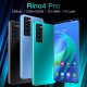 5.8 Inch Rino4 Pro Smart Phone Facial Recognition HD MTK6580 Quad Core 512MB RAM 4GB ROM 4800Mah Android 10.0 Smart Phone Black UK Plug