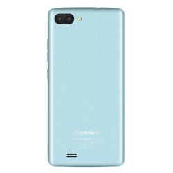 Blackview A20 Smartphone 1GB RAM Quad Core Android 5.5 Inch Screen 3G Dual Camera Mobile Phone (Blue)