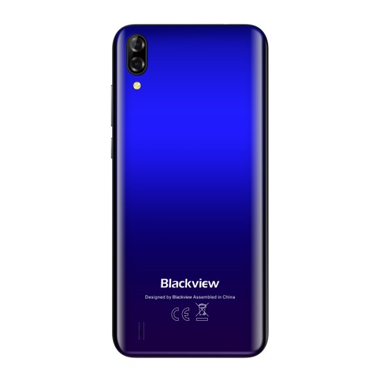 Blackview A60 Android 8.1 Smartphone 6.1 inch Quad Core 1GB RAM 16GB ROM 4080mAh 13MP Rear Camera Blue