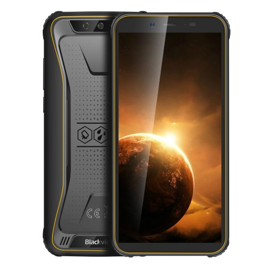 Blackview BV5500 Plus Rugged Phone 5.5" Screen 3GB RAM 32GB ROM Android 10 Smartphone NFC OTG 4G Mobile green_Non-European regulations