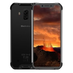 Blackview BV9600E Mobile Phone Waterproof Helio P70 Global 4G 6.21" Android 9.0 Smartphone 4GB RAM 128GB MT6771T 5580mAh black_Non-European regulations