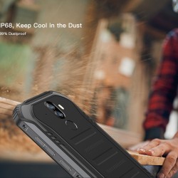 DOOGEE S40 4G Network Rugged Mobile Phone 5.5" Screen 4650mAh MT6739 Quad Core 2GB RAM 16GB ROM Android 9.0 Smartphone Black