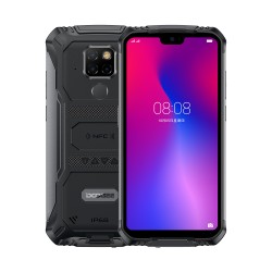 Doogee S68 Pro Cellphone Helio P70 Octa-core 6GB+128GB Memory 21MP+16MP+8MP+8MP Camera 5.84" IPS Display 6300mAh 12V/2A Charge Smartphone Black_Russian version