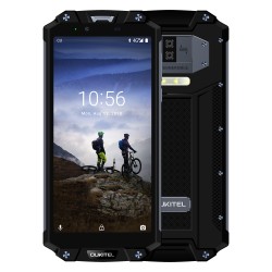 OUKITEL WP2 Mobile Phones - 4G, Waterproof, Android 8.0, 4GB RAM, 64GB ROM, 10000mAh, Octa Core, Black