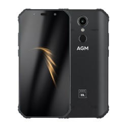 Official AGM A9 JBL Co-Branding Smartphone - 5.99 Inch, 4GB RAM, 64GB ROM, Android 8.1, 5400mAh, IP68 Waterproof