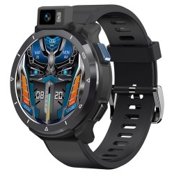 Optimus2 Smartwatch 4G Android with Flashlight 1260mah Battery G-sensor Fitness Smart Watch Black